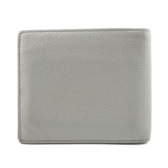 Prada Saffiano Wallet Triangle Wallet Long Gray - Picture 1 of 10
